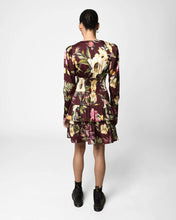 Load image into Gallery viewer, VENUS FLORAL TIERED MINI DRESS
